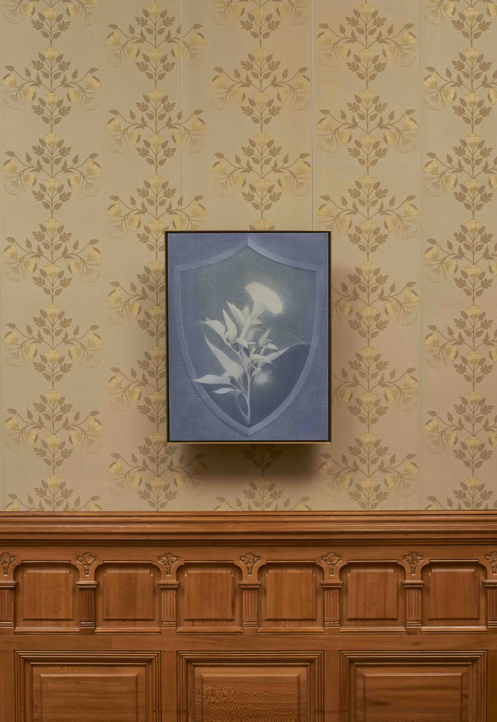 painting of plants on wall theodora allen