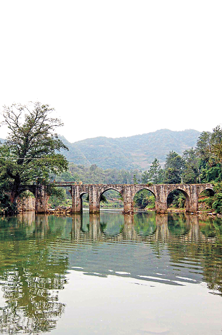 The Taiping Bridge Project, a reconstruction of a 300-year-old bridge in Guizhou Province.