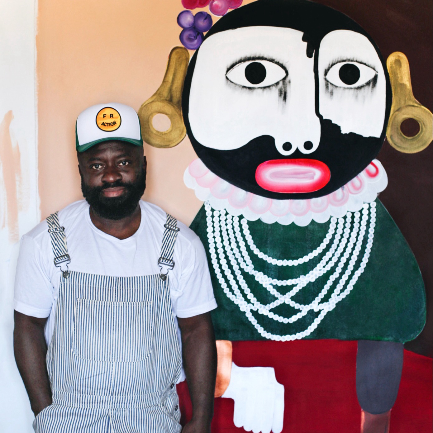 Kojo Marfo’s Paintings Pay Homage to His Ghanaian Heritage