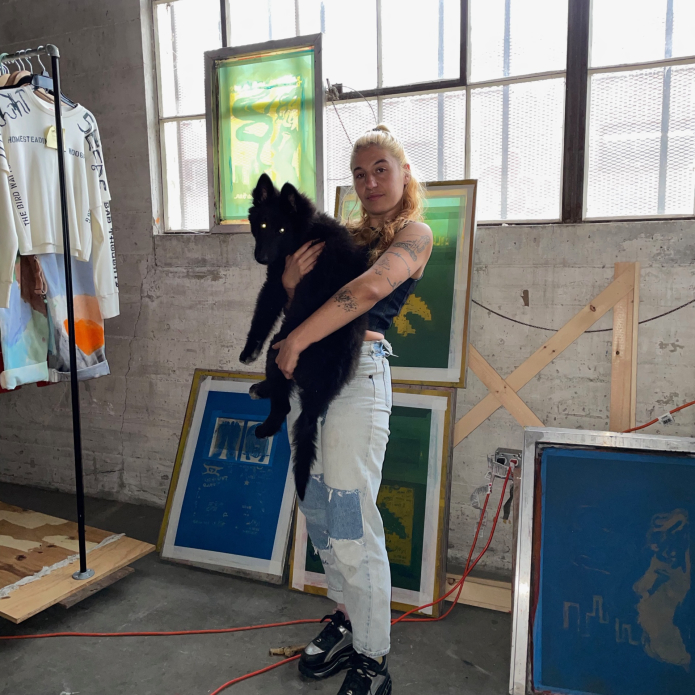Painter and Designer Sonya Sombreuil Wants To Stay In Her Galaxy