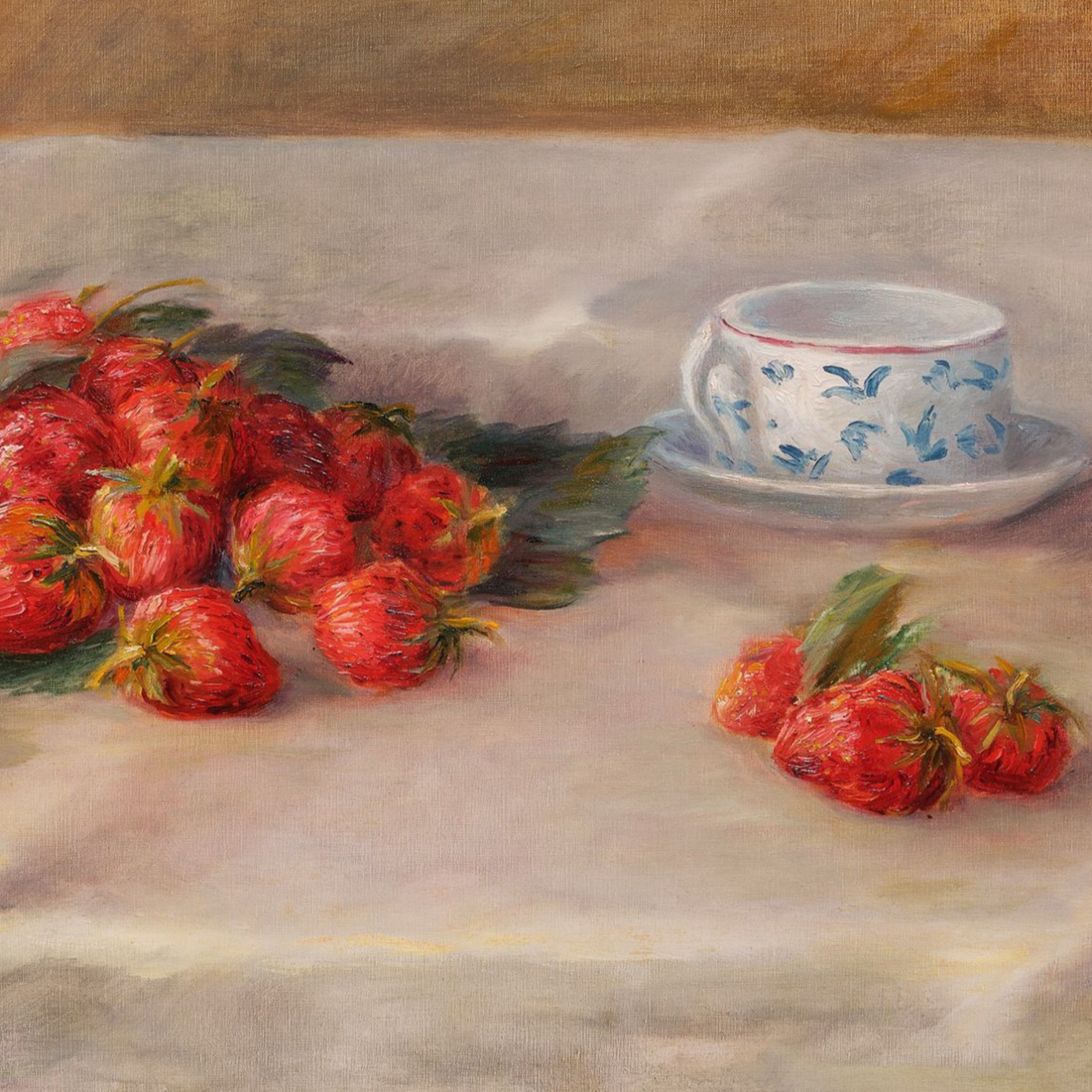 Pierre-Auguste Renoir’s Les Fraises.
