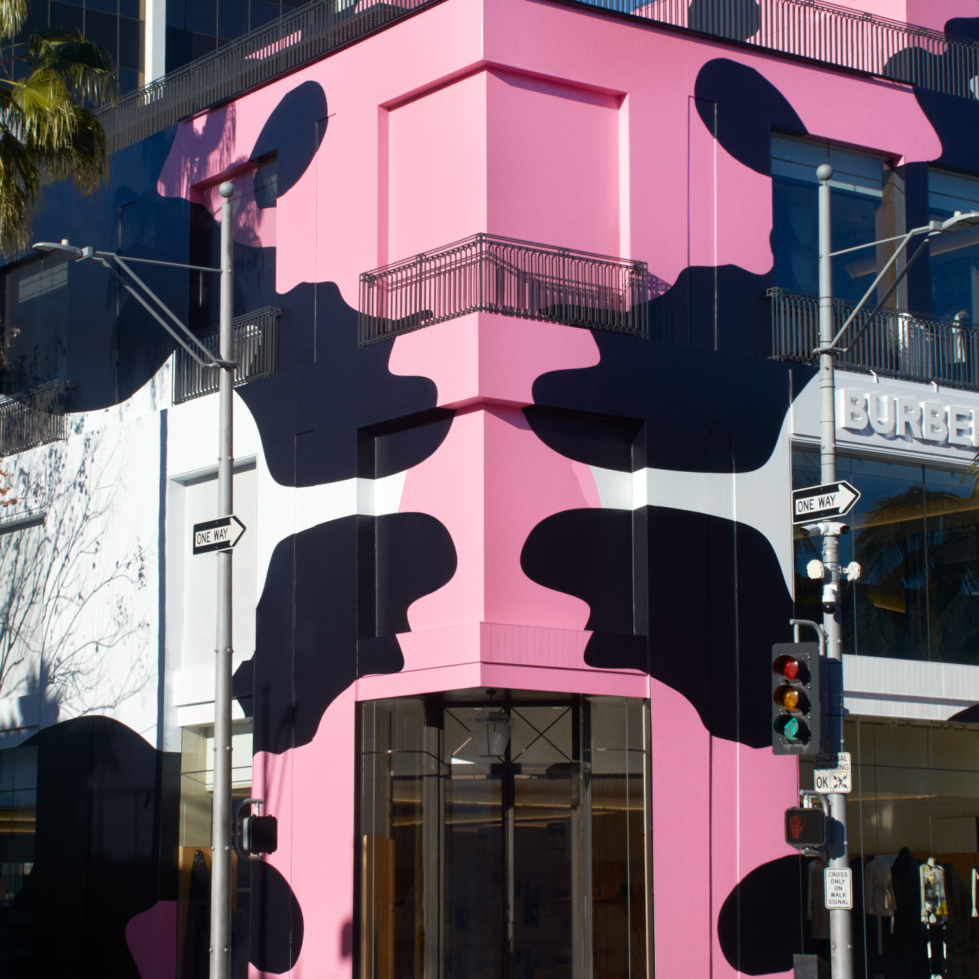 Burberry Displays Its Animal Instinct on Rodeo Drive in Los Angeles