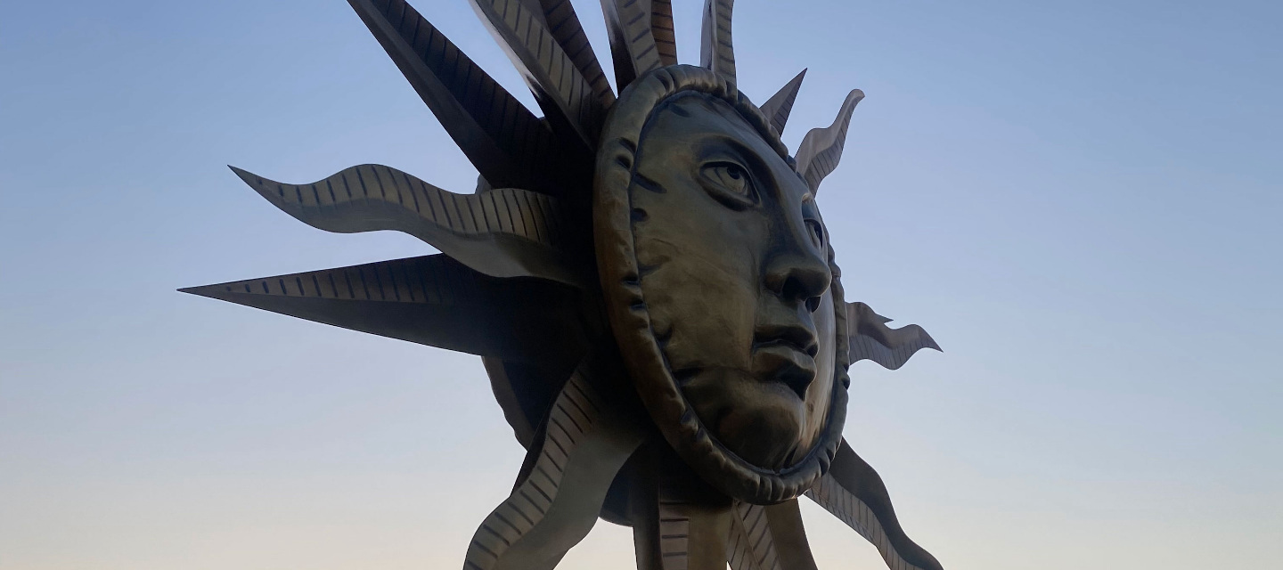 On Greece's After-Party Island of Hydra, Jeff Koons Unveils a Monument to the Sun and Friendship