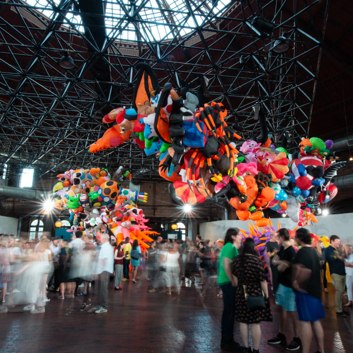 Nick Cave Brings His Inflatable Parade to Boston