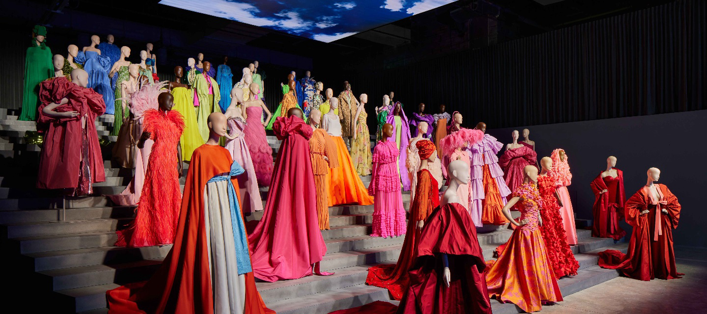 Valentino Reveres Rome in Doha for Extensive Fashion Exhibition