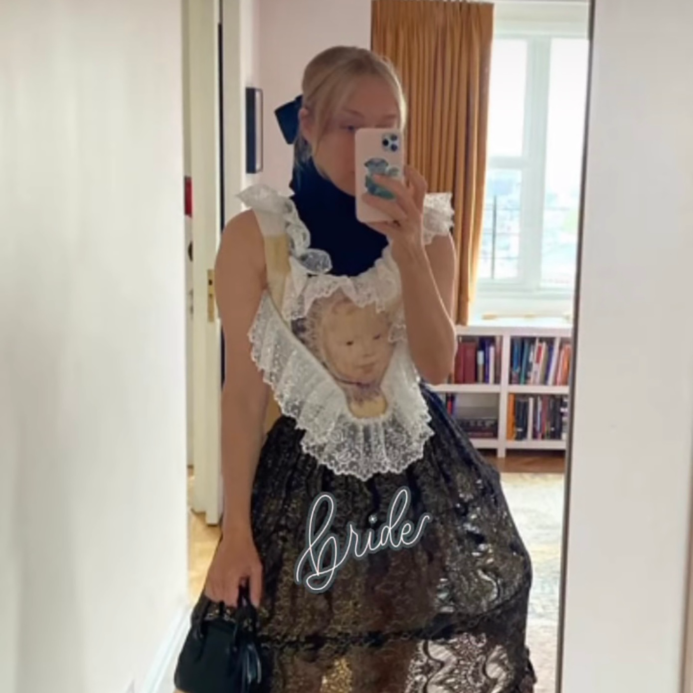 Chloë Sevigny instagram in dress