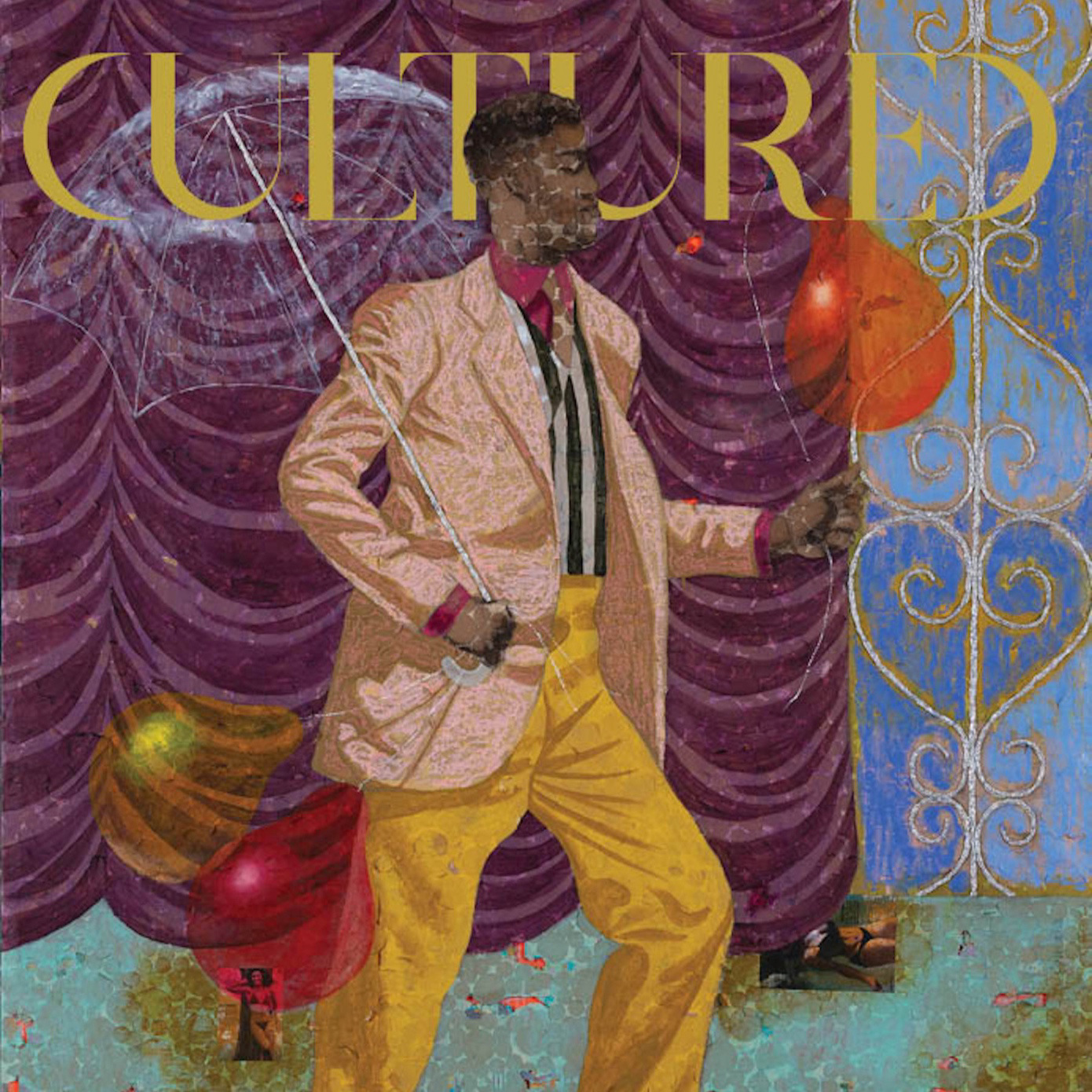 Derek Fordjour is the Next Artist Featured in <em>Cultured's</em> 10-Year Anniversary Celebration