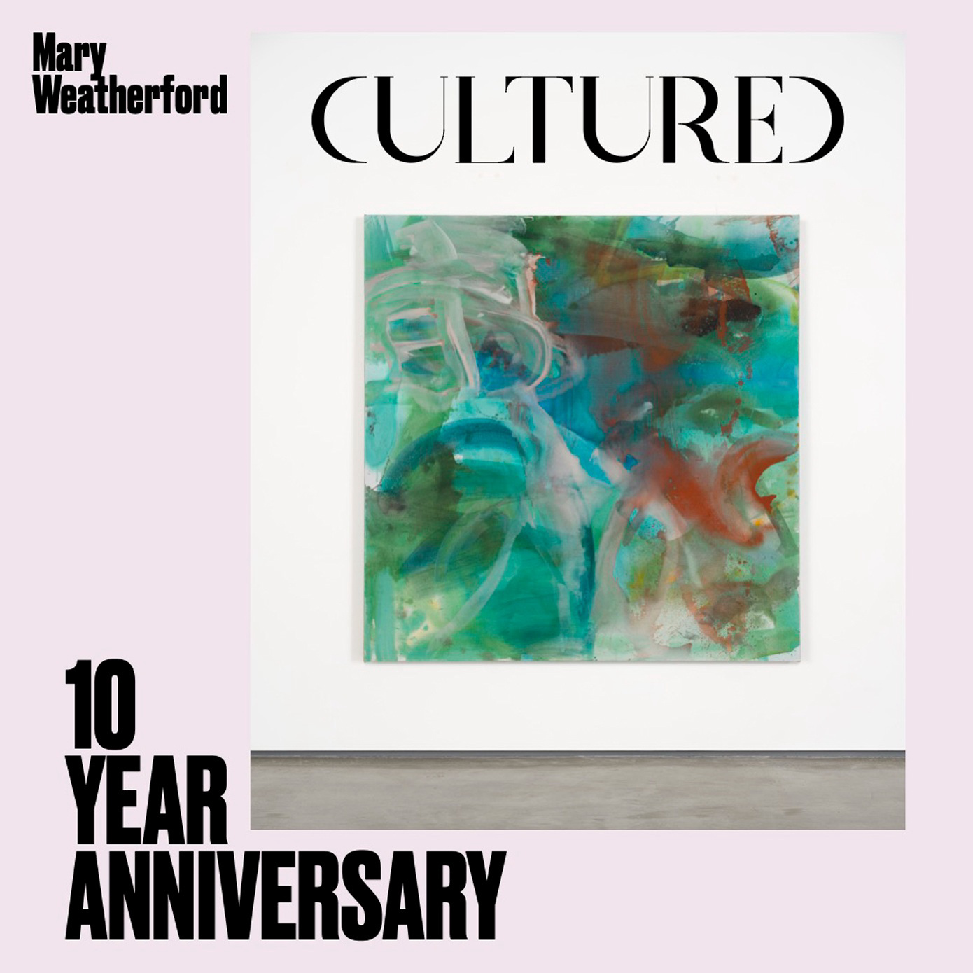 <em>Cultured's</em> Anniversary Artist Covers Continue with Mary Weatherford