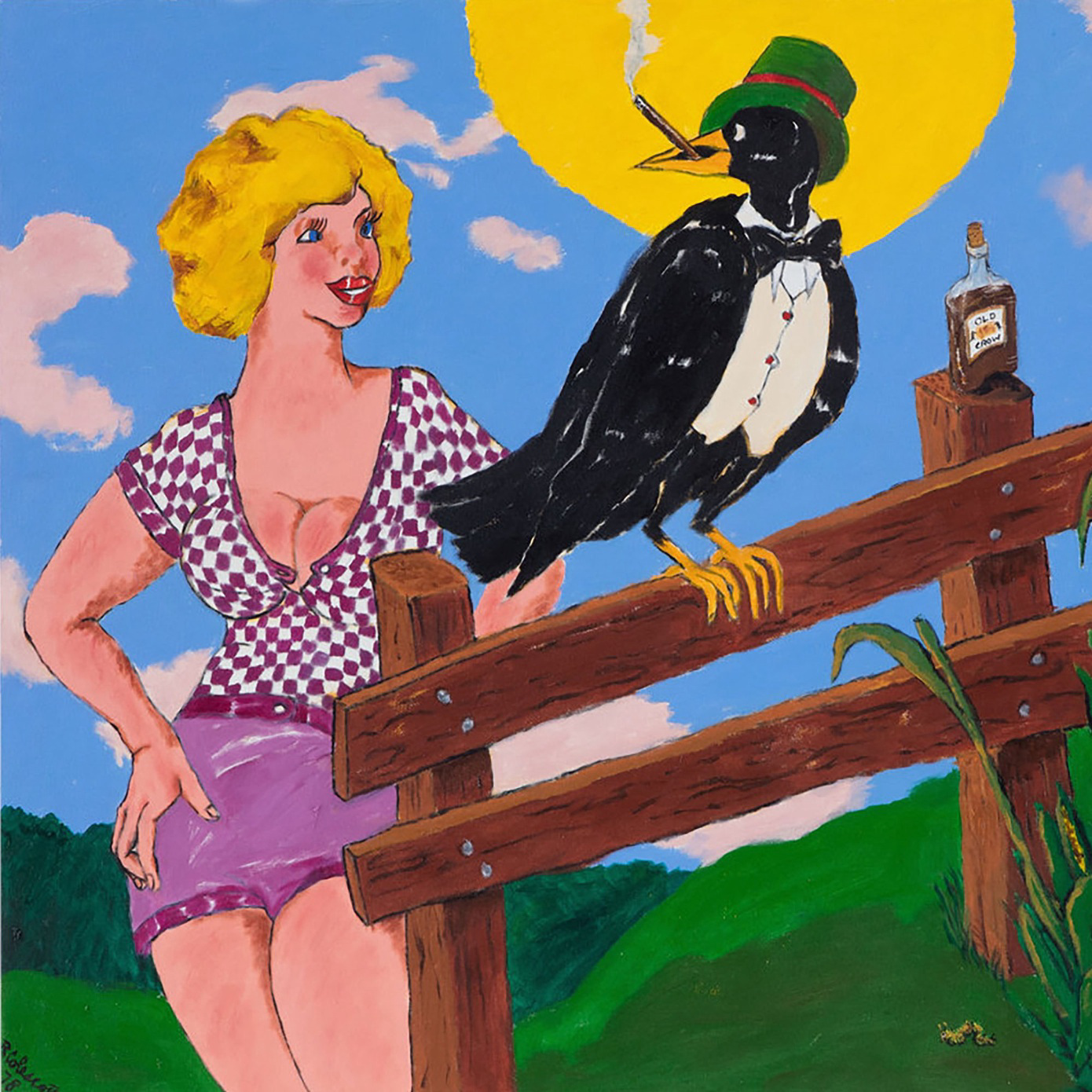 A New Robert Colescott Exhibition Takes on The White Female Form