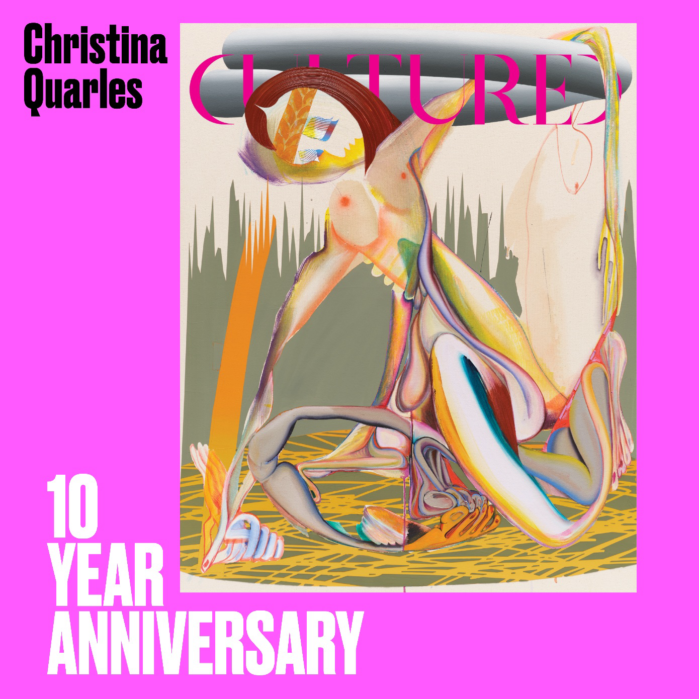 Christina Quarles Creates Powerful Art for 10 Years of <em>Cultured</em>