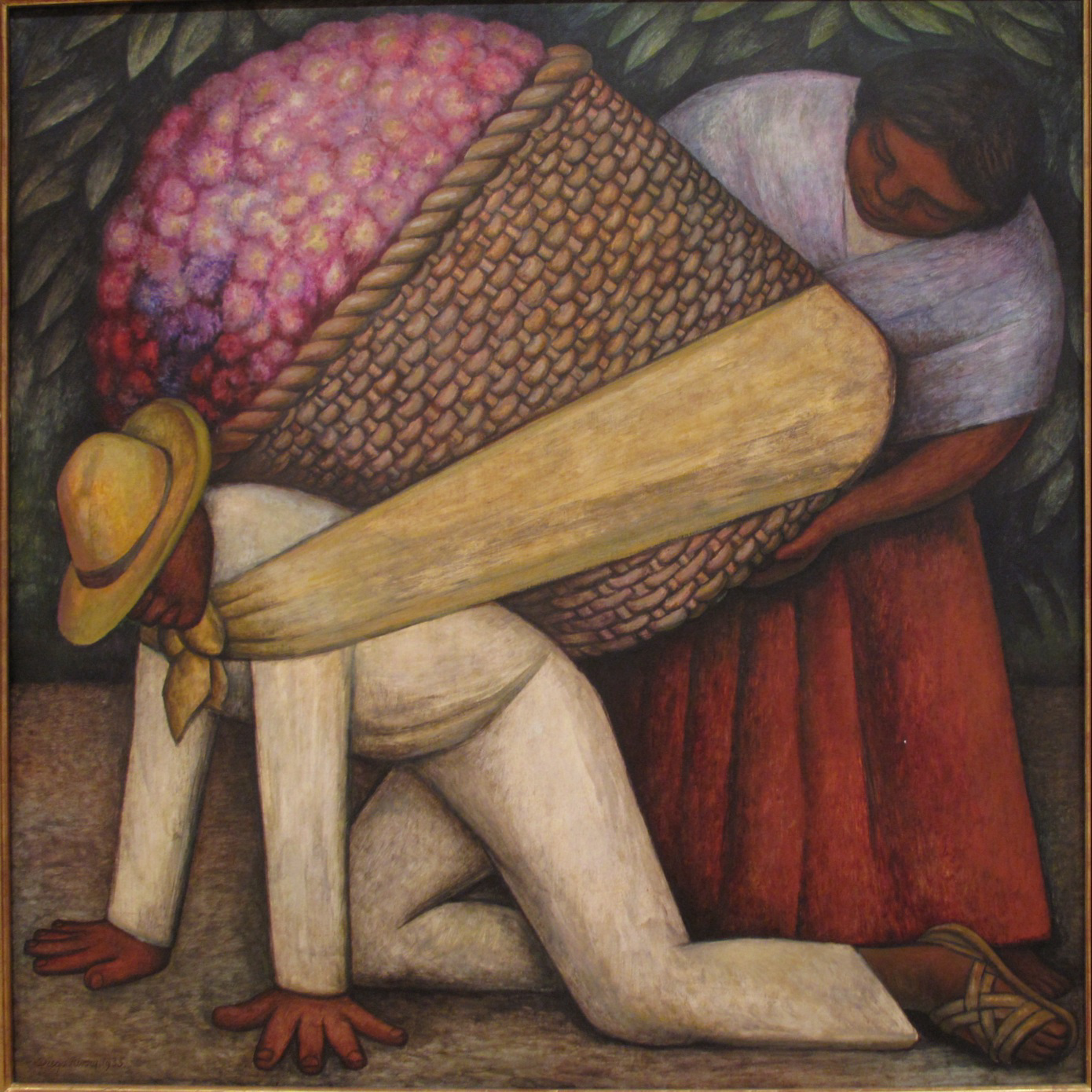Diego Rivera The Flower Carrier