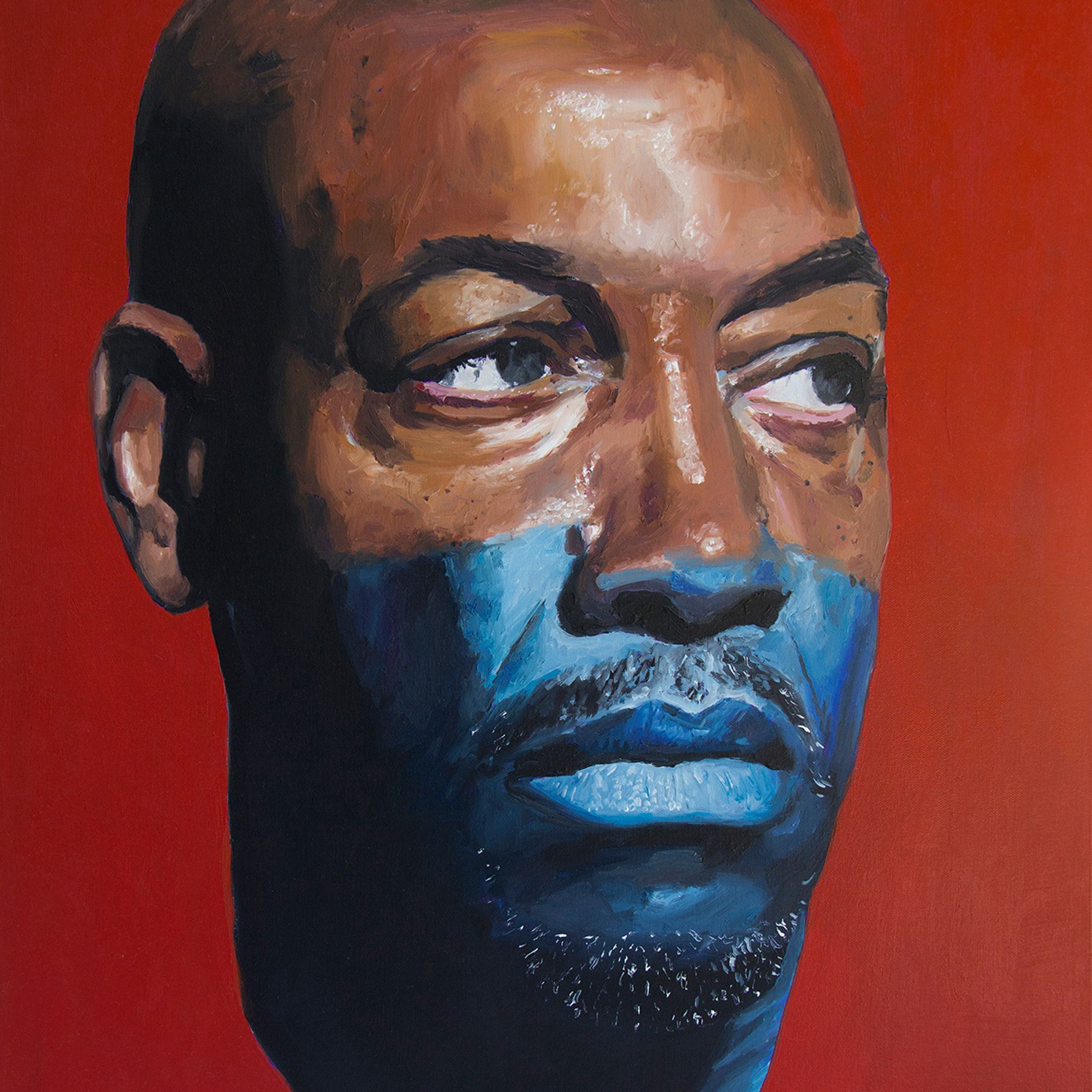 William Paul Thomas Pursues Identity, Anonymity in his Blue and Black Portraits