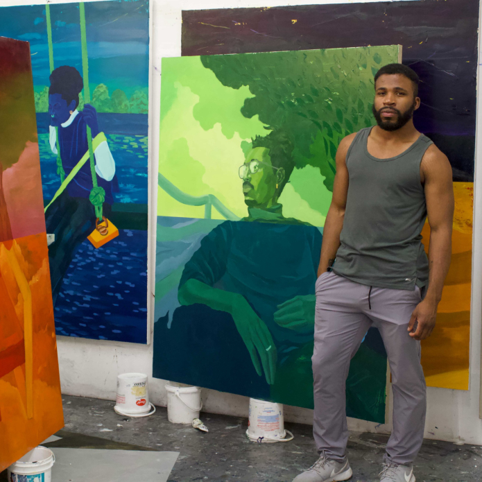 Painter Dominic Chambers opens up about his process and what he’s been making in quarantine