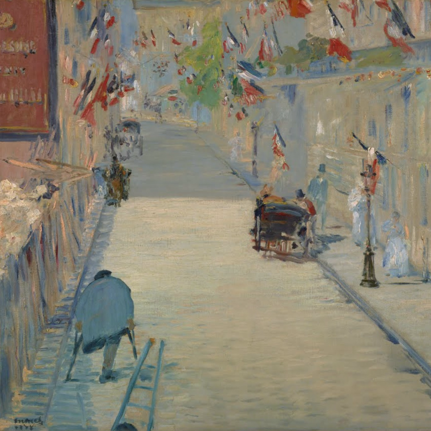 édouard-manet-rue-mosnier-flags