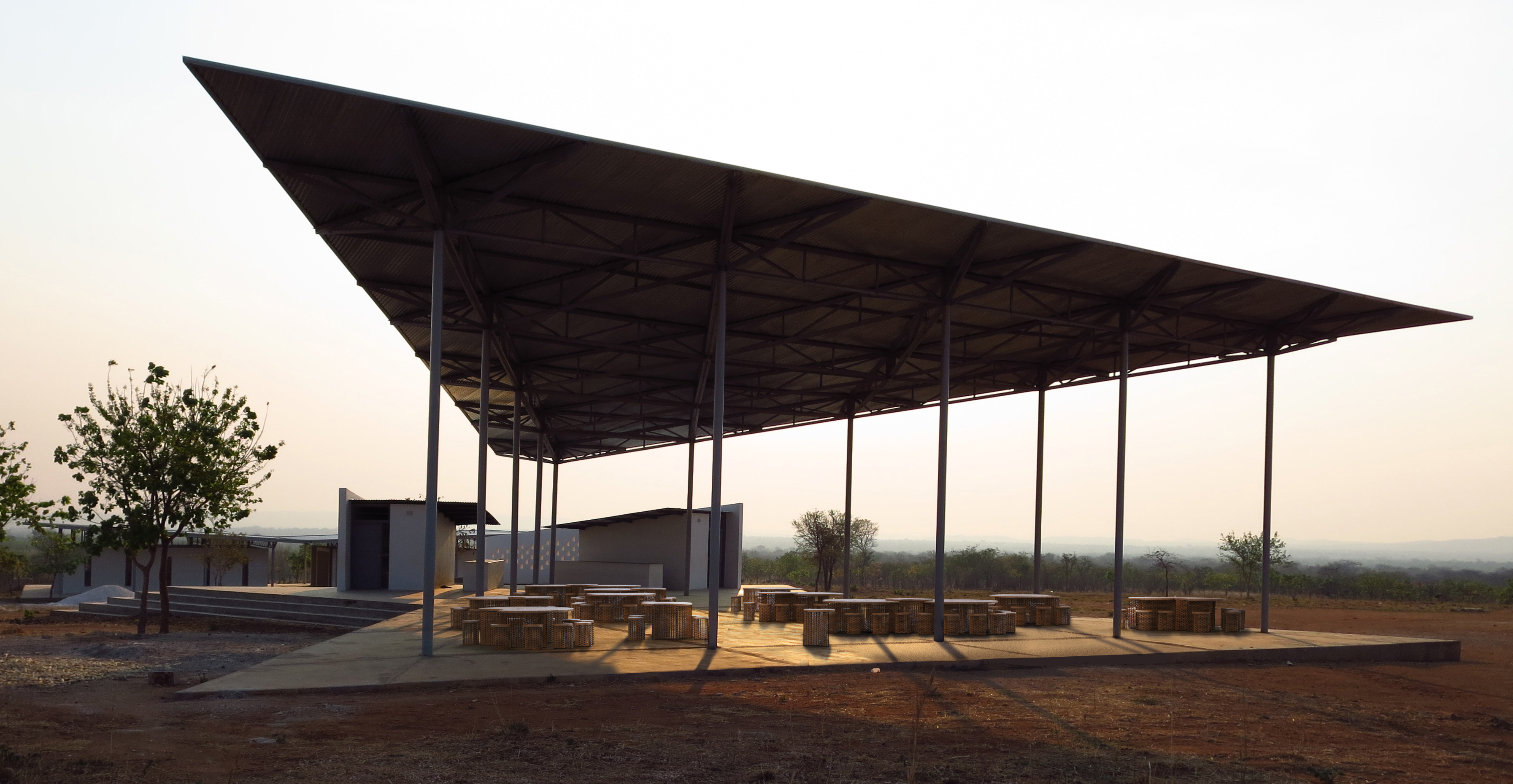 Aranda\Lasch designed the nesting furniture for the Chipakata school in Zambia. Courtesy of the architects. 