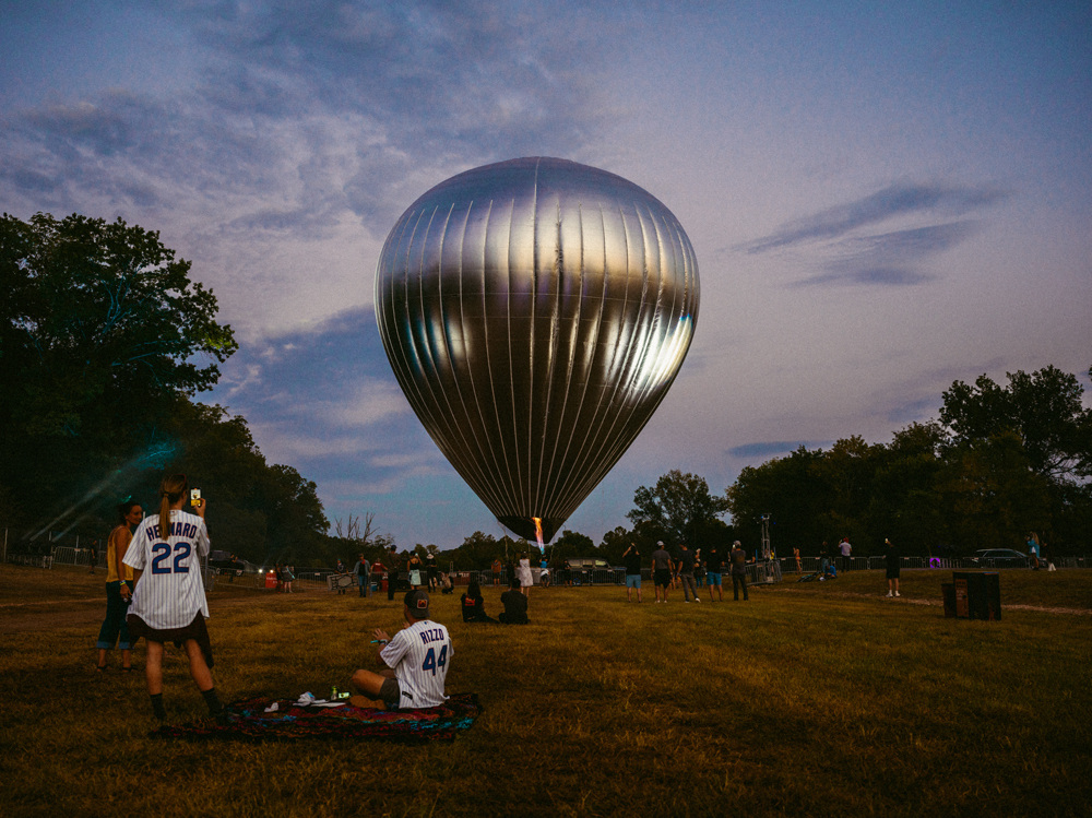 Artwork by Doug Aitken at the FORMAT festival. Photography by Grant Hodgeon.