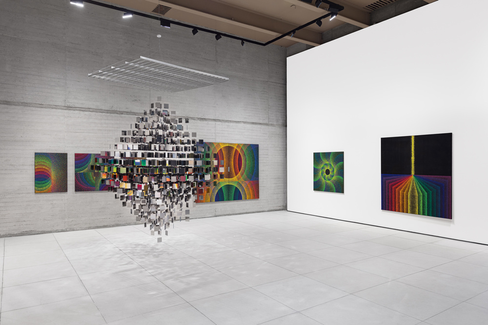 Installion view of “Julio Le Parc: Visual Encounters.” Photography by courtesy the artist and Galería RGR.
