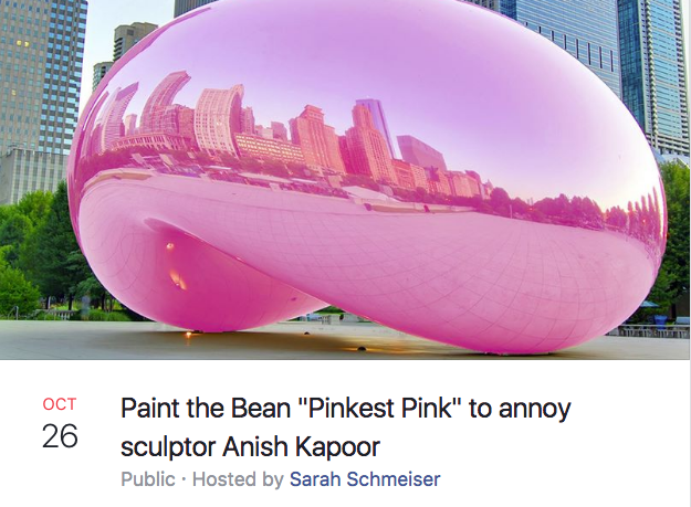 Pink Bean Anish Kapoor