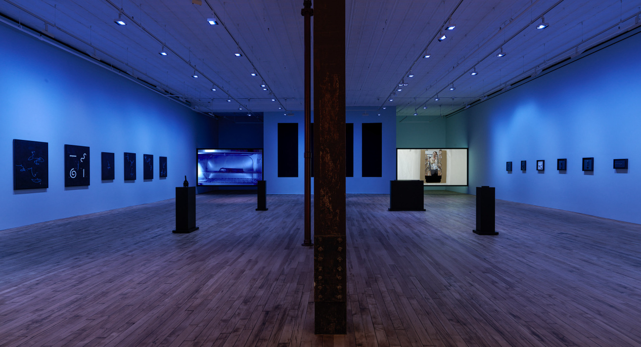 installation view of gallery