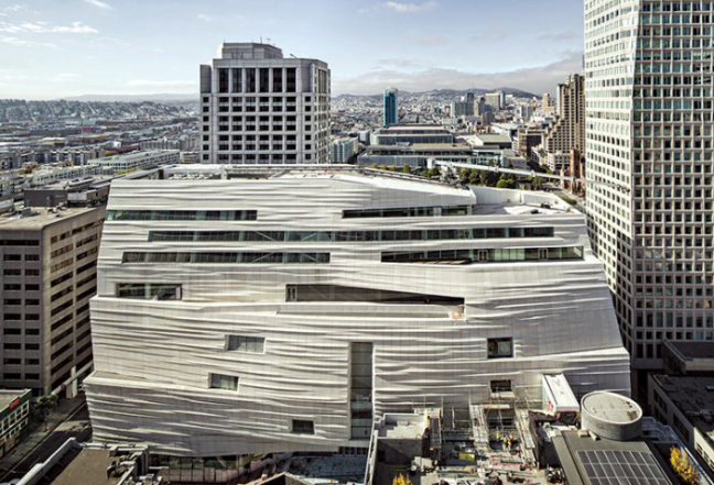 The new SFMOMA, designed by Norwegian architecture firm Snøhetta, reopens on May 14.