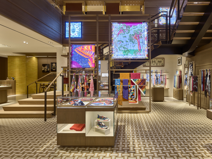 The new Hermés boutique on Gansevoort Street in the Meatpacking District. Courtesy Frank Oudeman ©/OTTO.