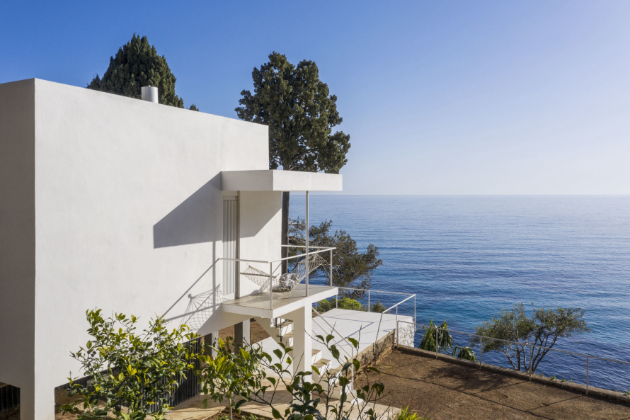 Architect Eileen Gray’s Villa E-1027 in Roquebrune-Cap-Martin has just completed a 12-year restoration.