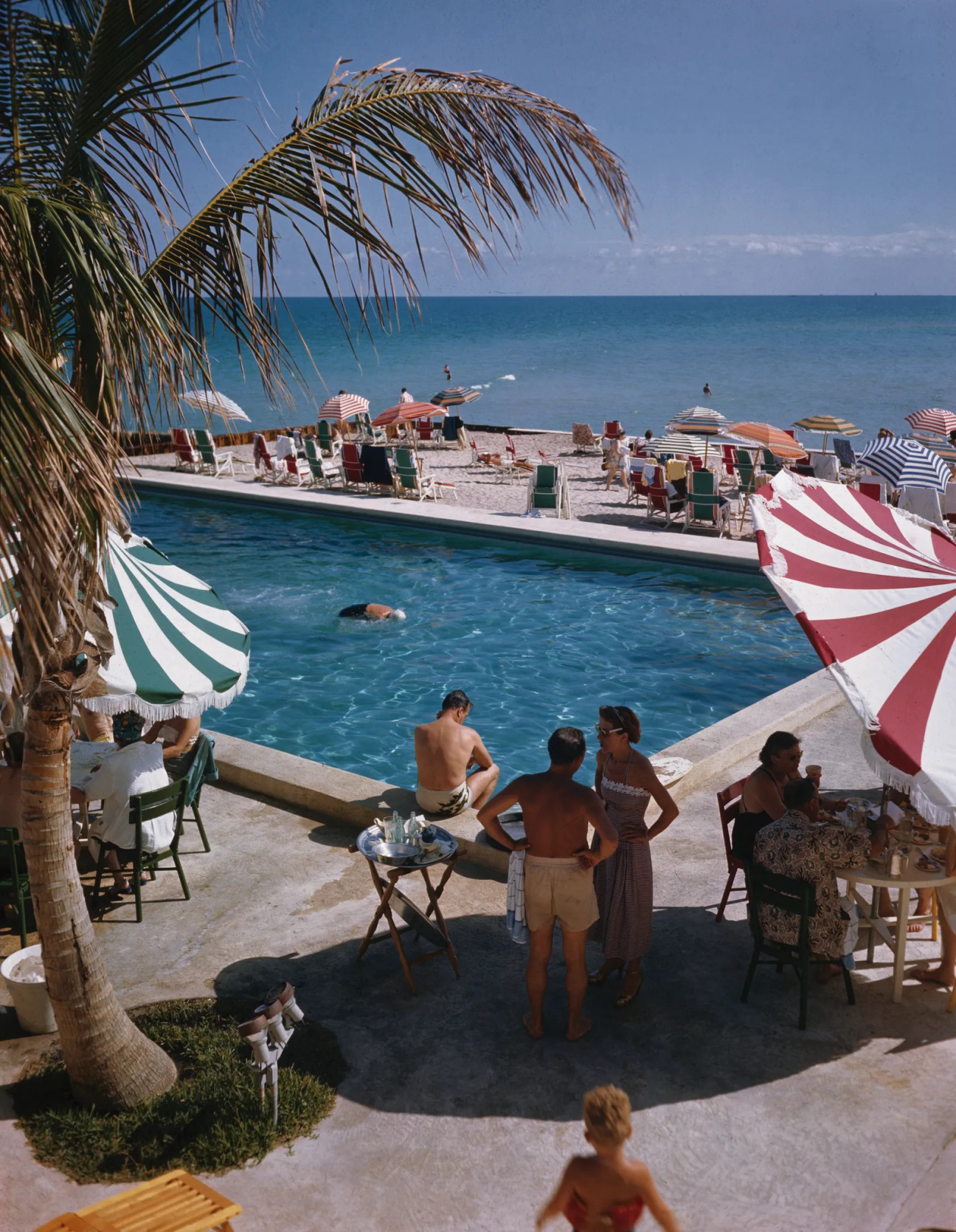 Vintage miami beach hotel