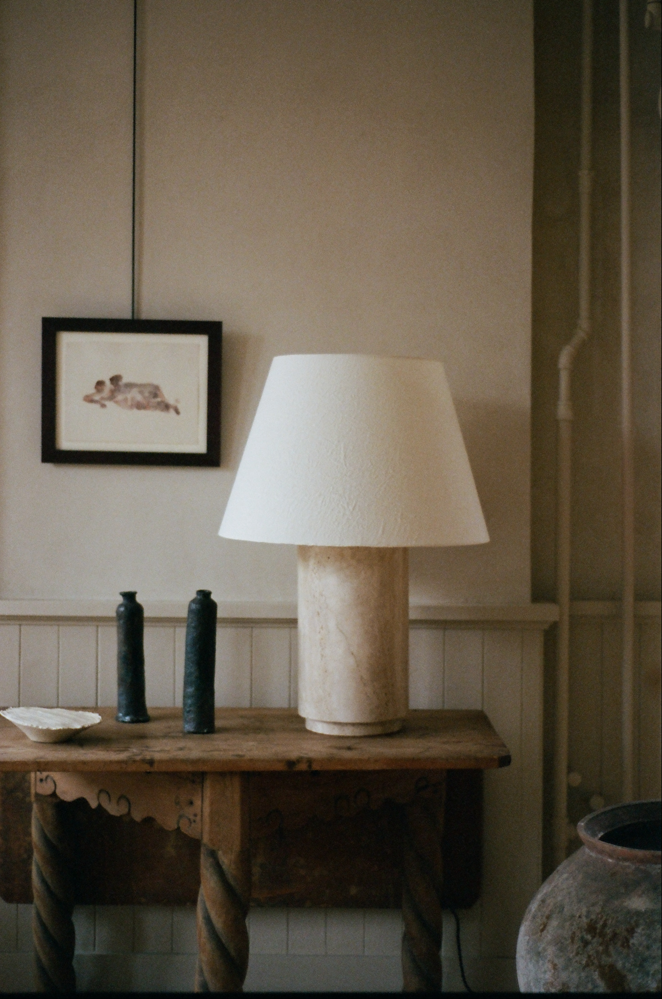 Colin King in his TriBeCa, New York apartment.