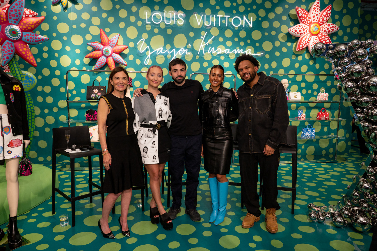 Behind-the-Scenes at the Louis Vuitton Exhibit Launch Party in