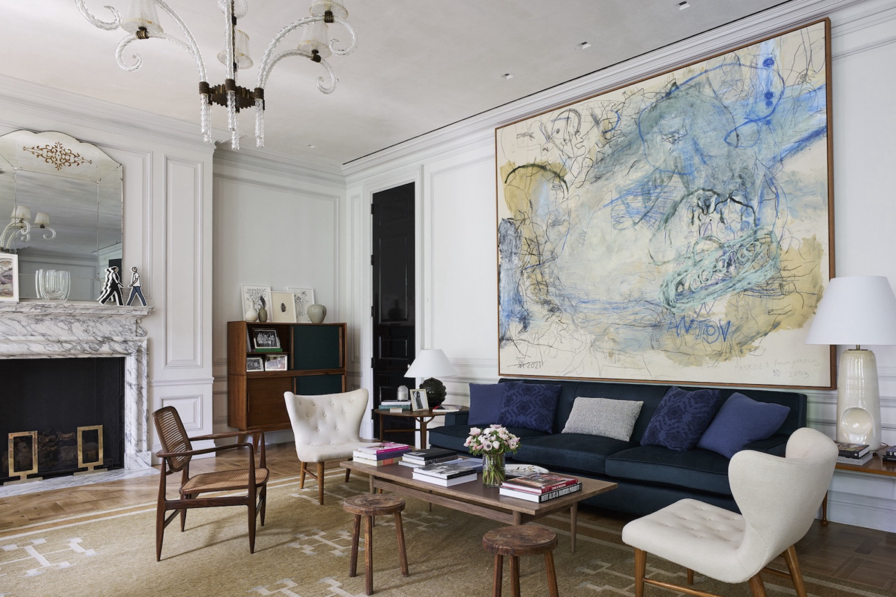 Peek Inside Fashion Designer Veronica de Piante's Art-Filled West