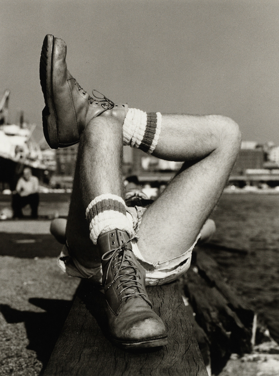 Peter Hujar's Christopher Street Pier #2 (Crossed Legs), 1976. ©The Peter Hujar Archive
