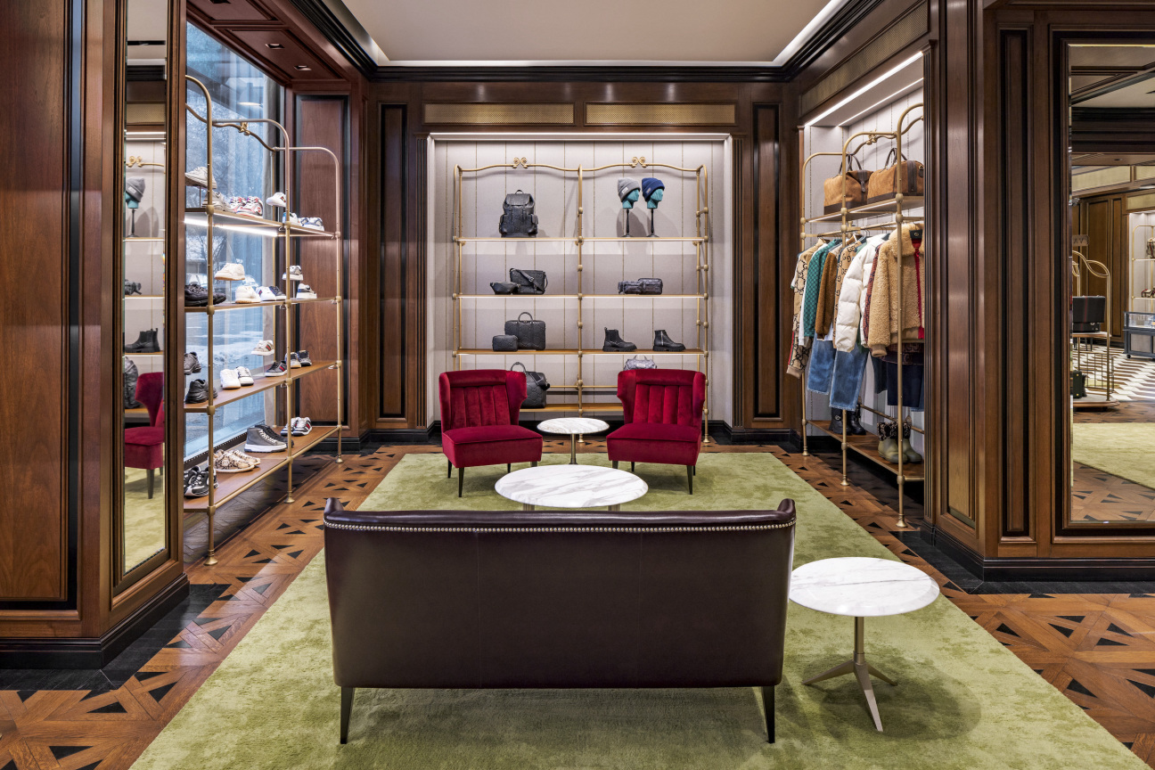 Milan Fashion Boutiques: Gucci unveils new store concept