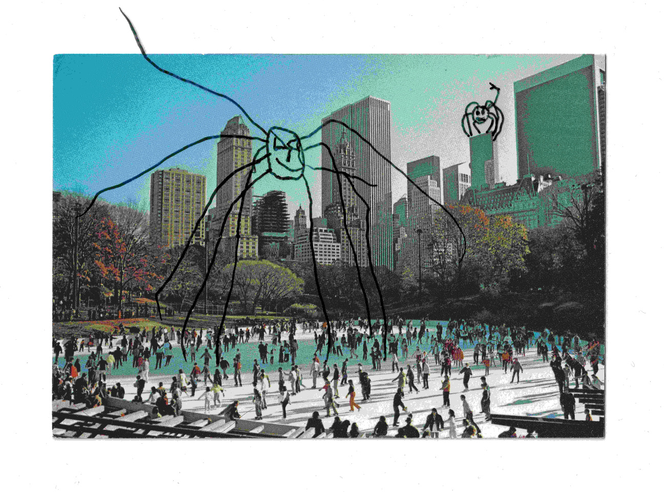postcard-of-new-york-with-doodles-by-halilaj