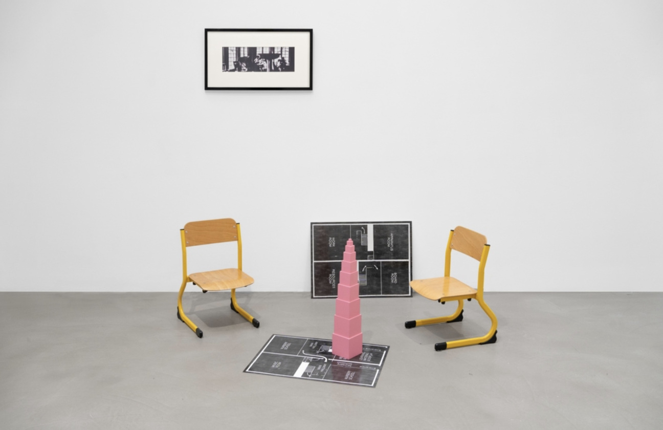 on-education-installation-view