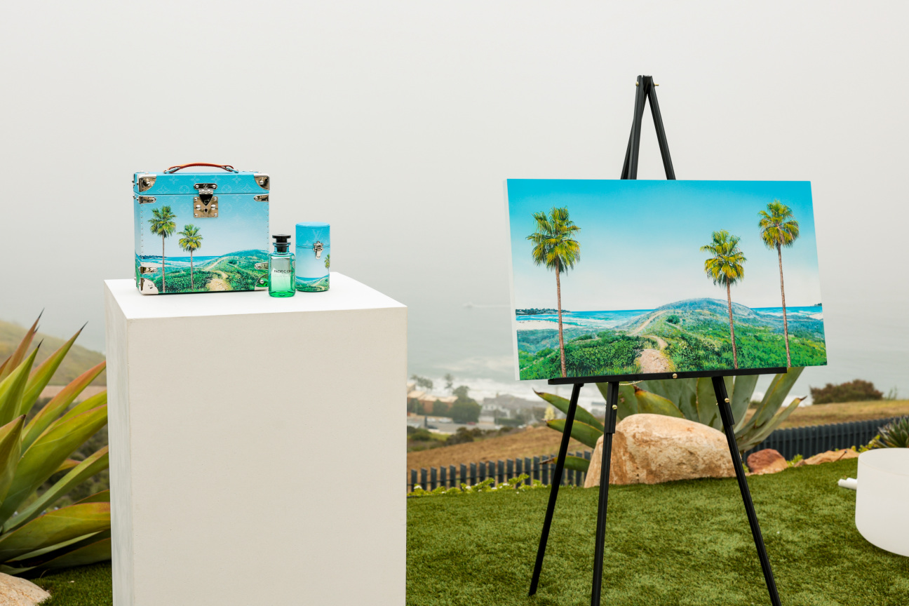 For Its Latest Fragrance Collection, Louis Vuitton Commissioned a Painting  From Artist Alex Israel