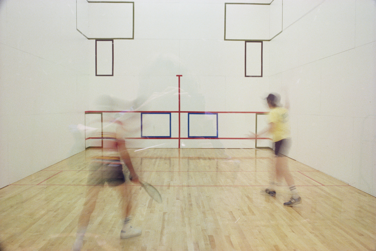 Tina Barney_The Squash Court_1979