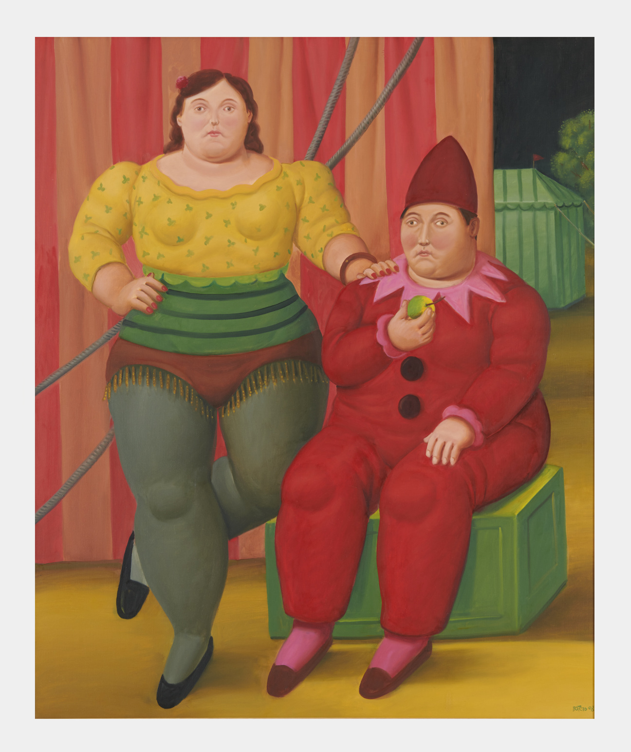 fernando-botero-circus-people