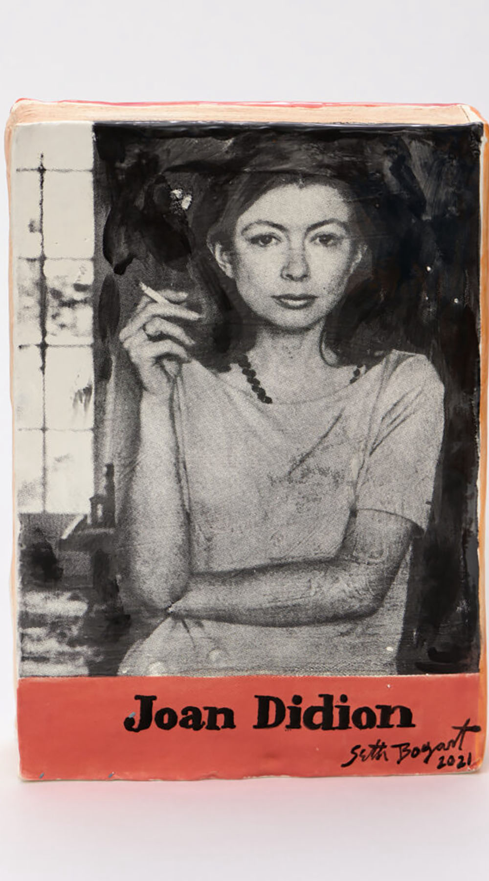 Seth Bogart Ceramic Joan Didion Book