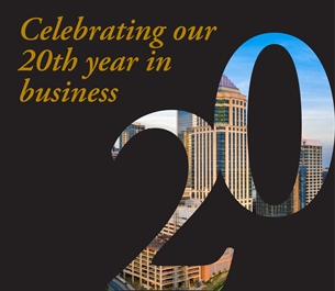 Celebrating Our 20th Year in Business