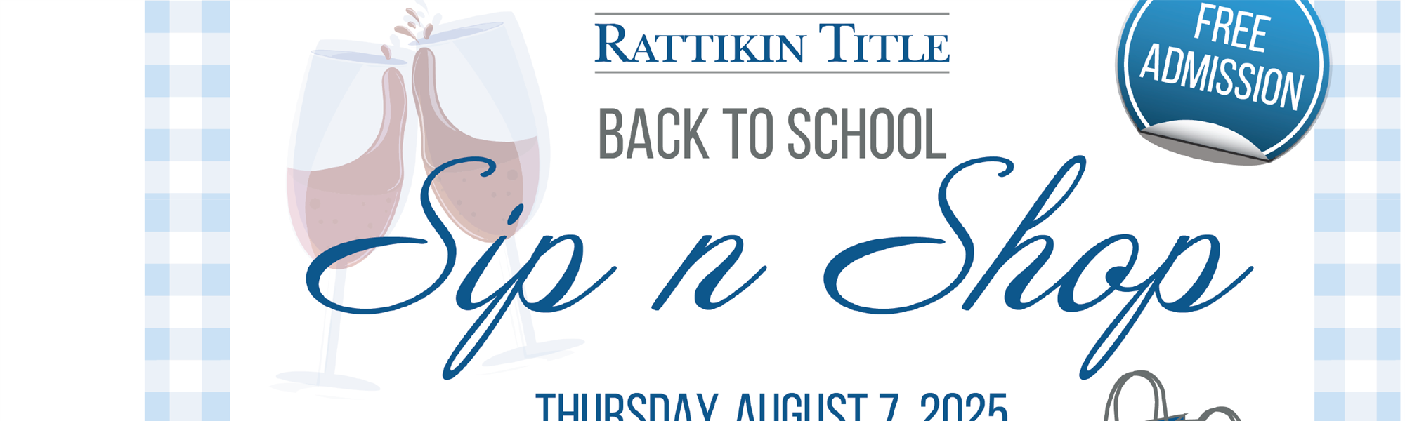 Back to School Sip-N-Shop