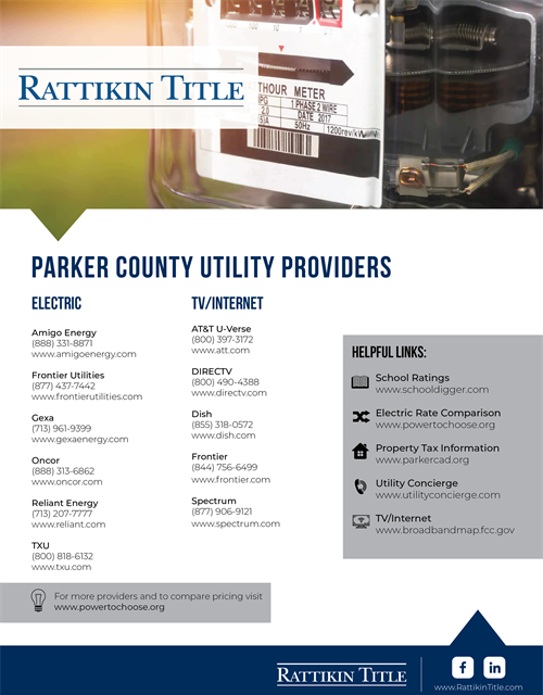 Parker County Utilities