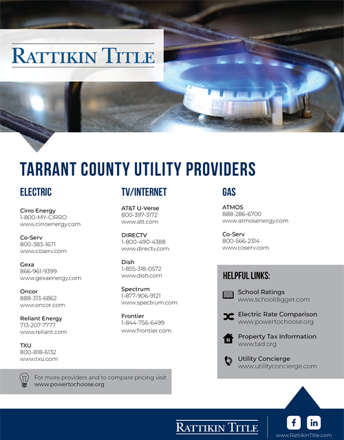Tarrant Area Utilities