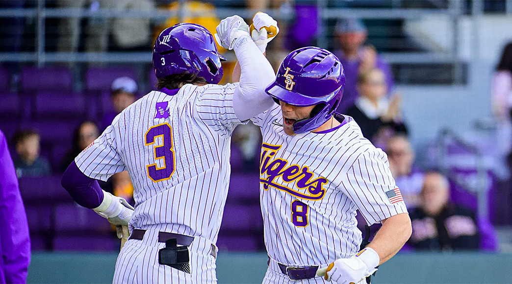 Preseason No. 1 LSU swept Western Michigan to stay atop our Division I poll.