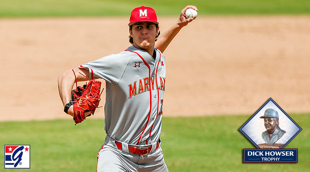 Maryland&rsquo;s Kyle McCoy pitched a career-high eight shutout innings while striking out a career-high nine UCF batters.