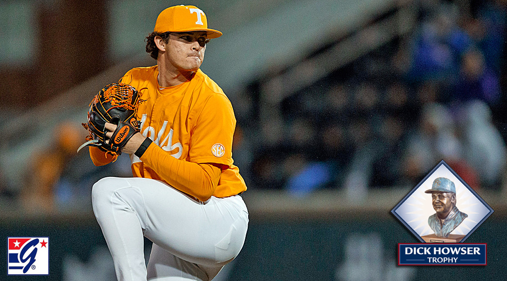 Andrew Lindsey tossed a career-best 8-1/3 shutout innings in Tennessee&rsquo;s series-opening 5-0 victory over South Carolina.