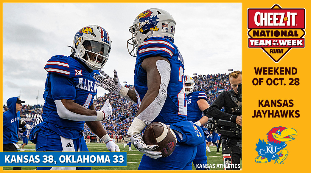 The Jayhawks knocked off Oklahoma for the first time since 1997.