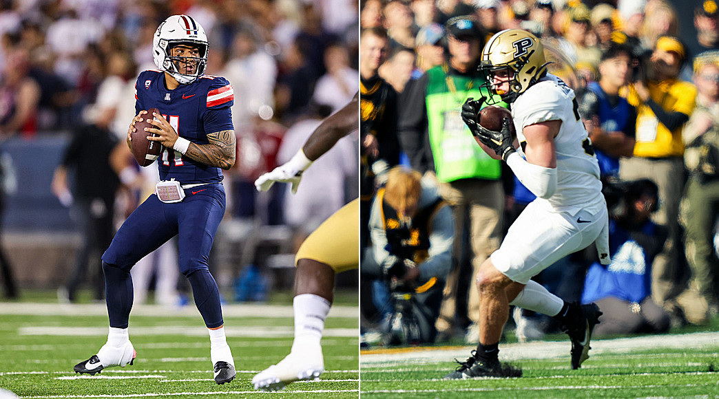Arizona&rsquo;s Noah Fifita and Purdue&rsquo;s Dillon Thieneman are the 2023 National Freshman Players of the Year