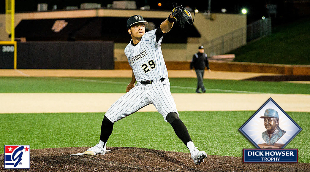 Chase Burns Burns fanned 14 of the 22 batters he faced Saturday night for the second-highest single-game strikeout total in Wake Forest program history.