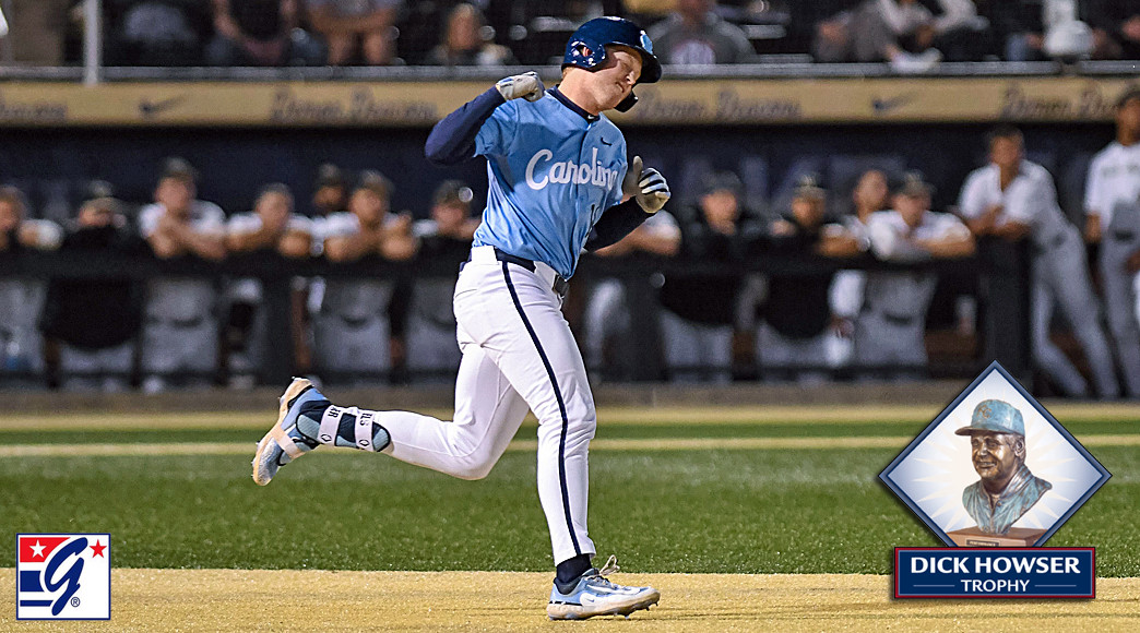 Parks Herber Harber hit six home runs in 17 at-bats during four games, leading the Tar Heels to a 4-0 record last week.