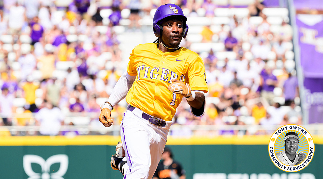 Chris Stanfield launched his “Be The 1” Campaign at LSU, where he donates $100 to the Miracle League in Baton Rouge for every game he has an extra-base hit or stolen base.
